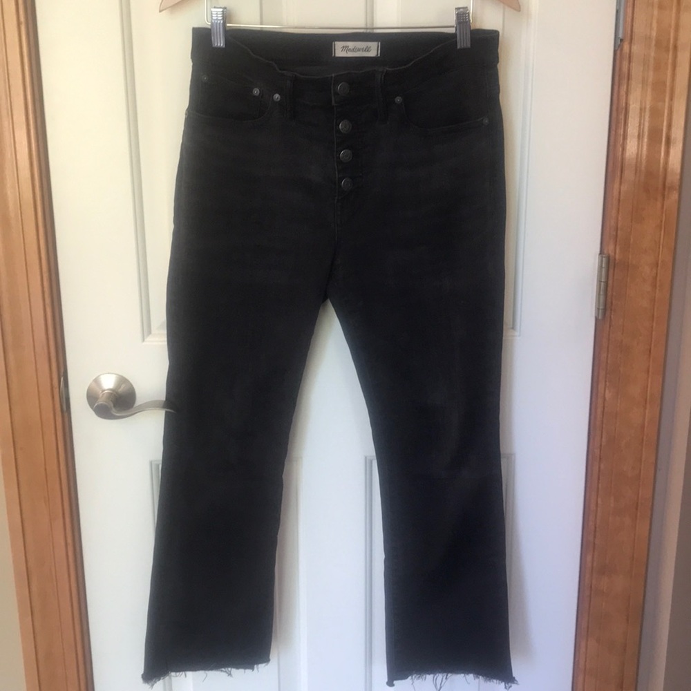 Madewell Black Cali Demi Boot size 29